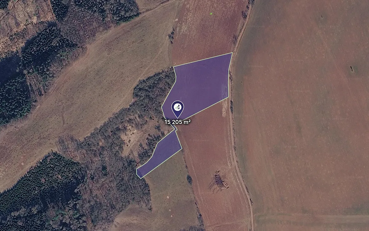 Prodej pole 15205 m²